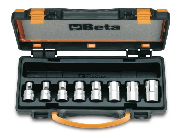 beta-920ftx-c8-set-di-8-chiavi-a-bussola-a-mano-per-viti-torx-in-cassetta image 1