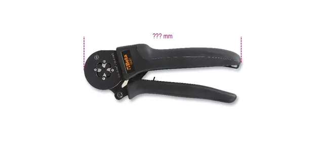 beta-1606t-pinza-per-capicorda-a-tubetto-con-crimpatura-su-4-lati-per-puntalini- image 1