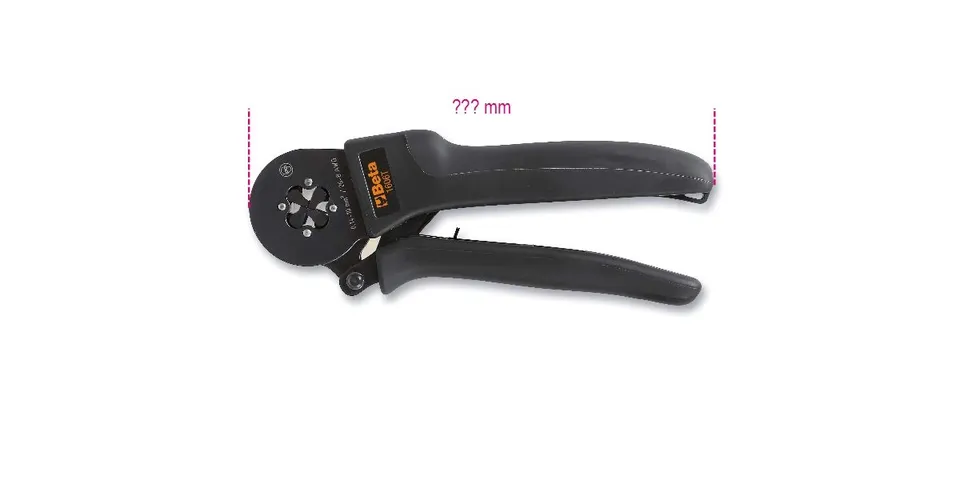 beta-1606t-pinza-per-capicorda-a-tubetto-con-crimpatura-su-4-lati-per-puntalini- image 1