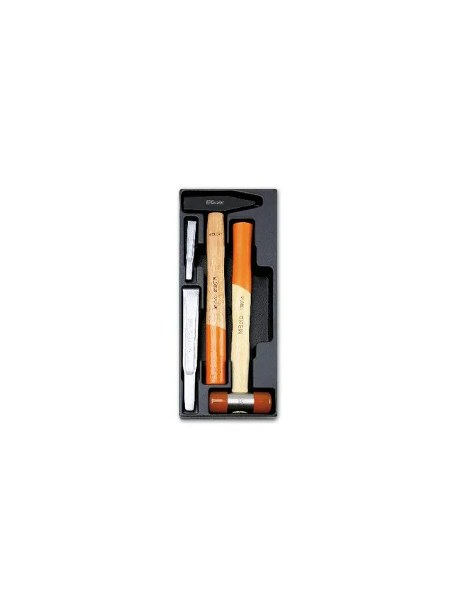 beta-t234-termoformato-rigido-con-assortimento-di-utensili-scalpelli-martello-30 image 1