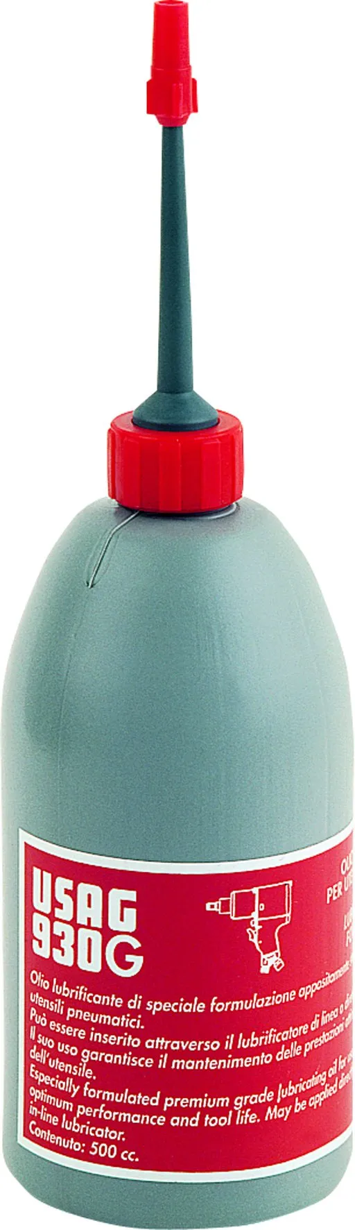 usag-930-g-olio-lubrificante-per-utensili-pneumatici-bottiglia-500-ml image 1