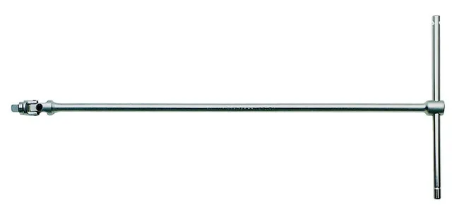 usag-273-1-4-q-chiave-a-t-con-snodo-cardanico-attacco-quadro-1-4-e-asta-scorrevo image 1