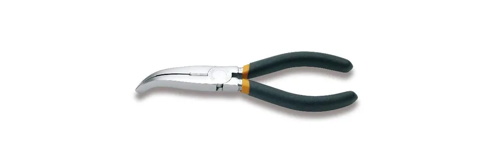 beta-1164k-160-pinze-a-becchi-piatti-lunghissimi-piegati-zigrinati-160-mm-manici image 1