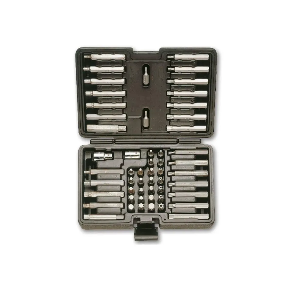beta-867-c52-set-52-inserti-con-attacco-esagonale-10-mm-e-2-accessori-in-cassett image 1