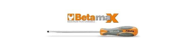 beta-1290k-2-5x75-cacciavite-betamax-per-viti-a-testa-con-intaglio-punta-nera-fo image 1
