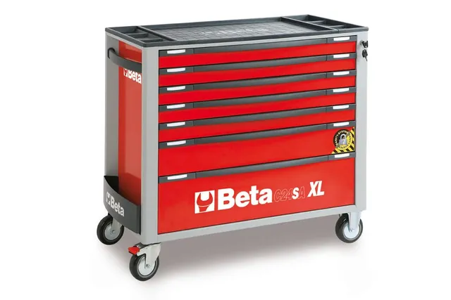 beta-c24saxl-7-r-carrello-cassettiera-porta-attrezzi-xl-con-7-cassetti-guide-tel image 1