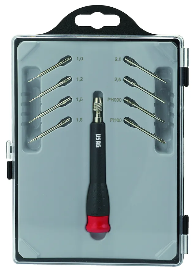 usag-341-sh9-cacciavite-di-precisione-con-8-lame-inserti-intercambiabili-in-astu image 1