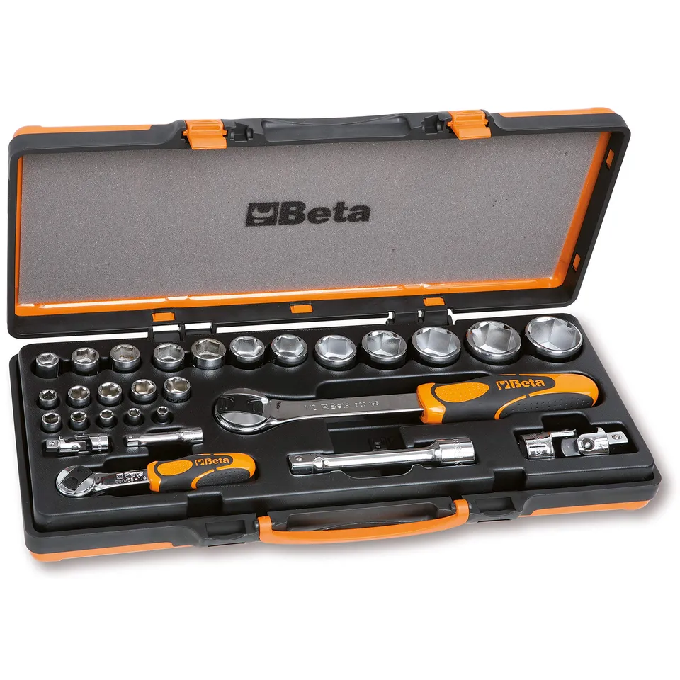 beta-902a-c22-assortimento-22-chiavi-a-bussola-esagonali-1-4-da-5-a-13-mm-e-6-ac image 1