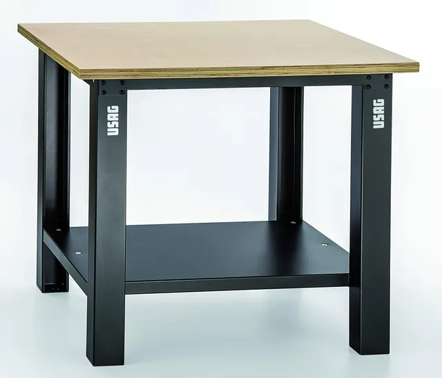 usag-506-bl-banco-da-lavoro-con-piano-in-legno-multistrato-40-mm-struttura-in-ac image 1