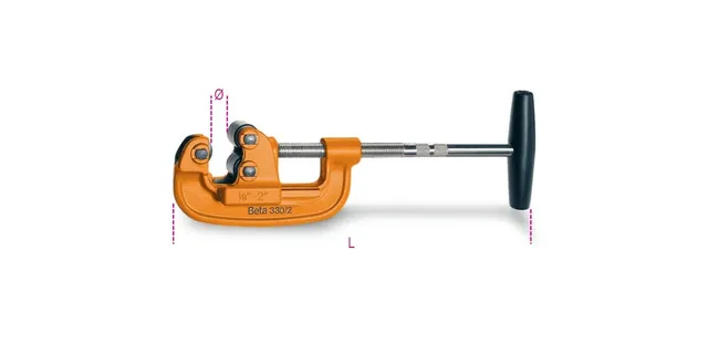 beta-330-2-tagliatubi-professionale-per-tubi-gas-in-acciaio-diametro-10-60-mm-1- image 1