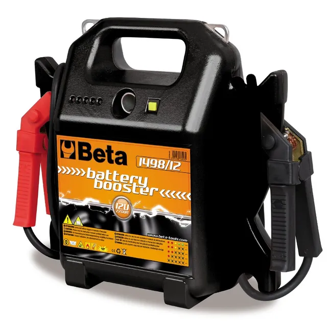 beta-1498-12-avviatore-batterie-auto-portatile-12v-con-cavi-avviamento-e-pinze-i image 1
