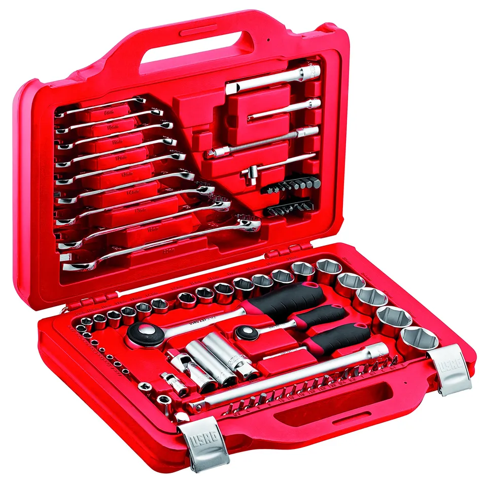 usag-601-1-4-1-2-j82-assortimento-in-cassetta-modulare-con-bussole-esagonali-e-c image 1