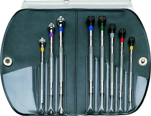 usag-342-se8-set-di-8-cacciaviti-di-precisione-intaglio-e-phillips-per-elettroni image 1