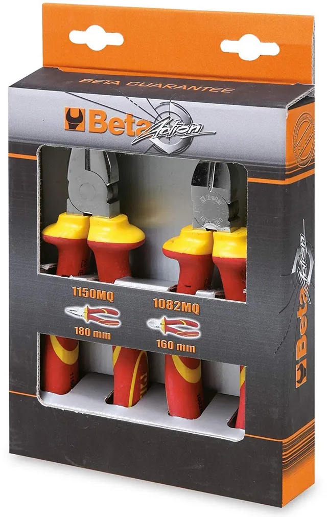 beta-1169mq-d2-assortimento-pinza-universale-isolata-180-mm-e-tronchese-isolato- image 1