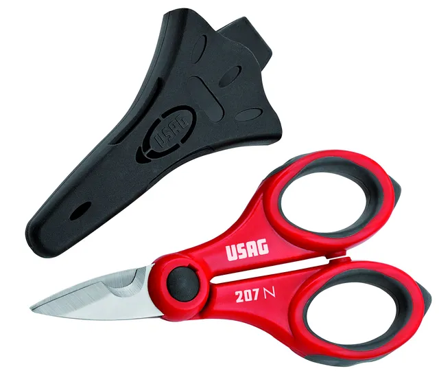 usag-207-n-forbice-per-elettricisti-con-impugnature-bimateriale-e-tagliacavo-int image 1