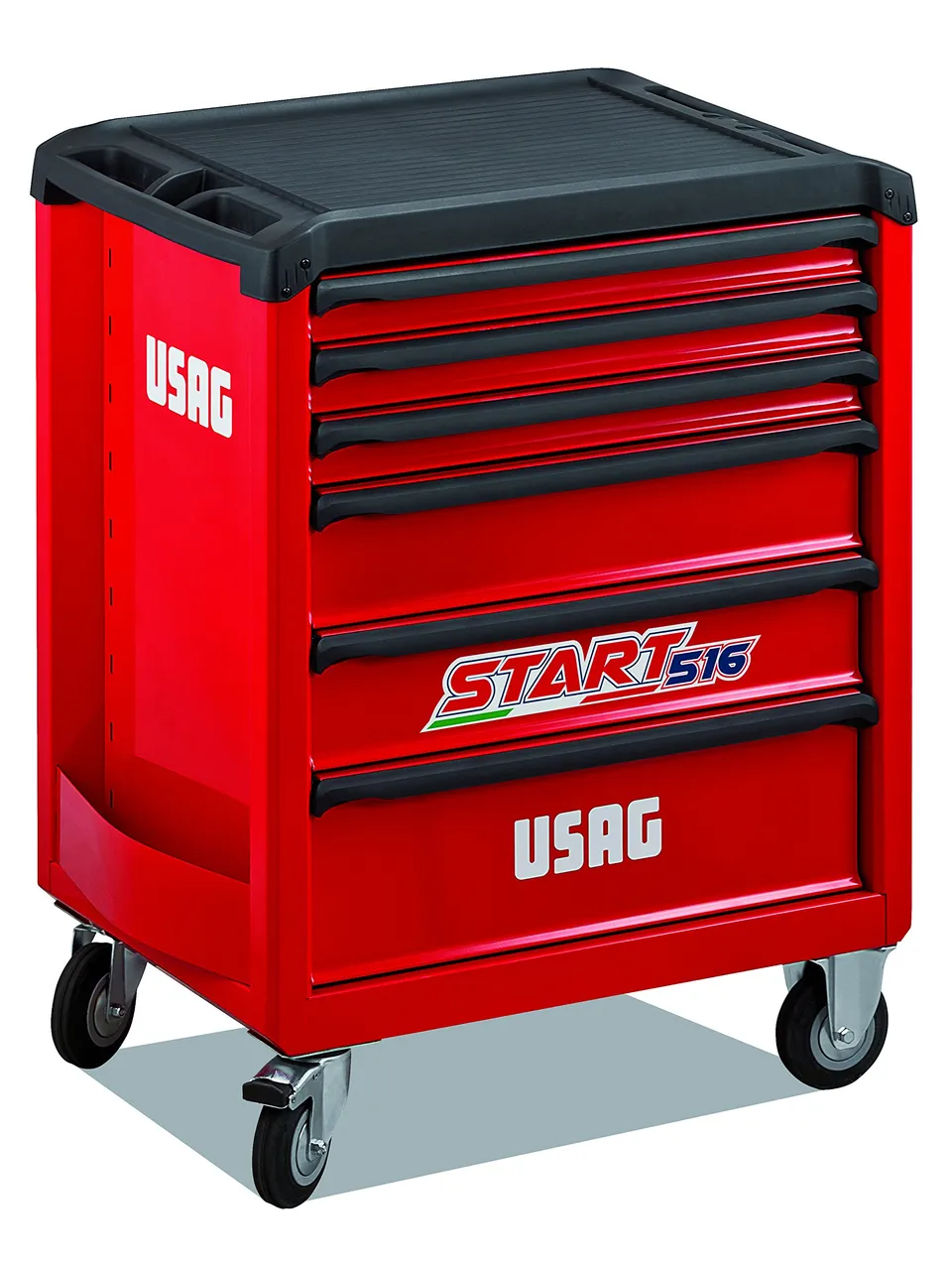usag-516-sp6v-carrello-portastrumenti-start-6-a-6-cassetti-con-piano-di-lavoro-a image 1