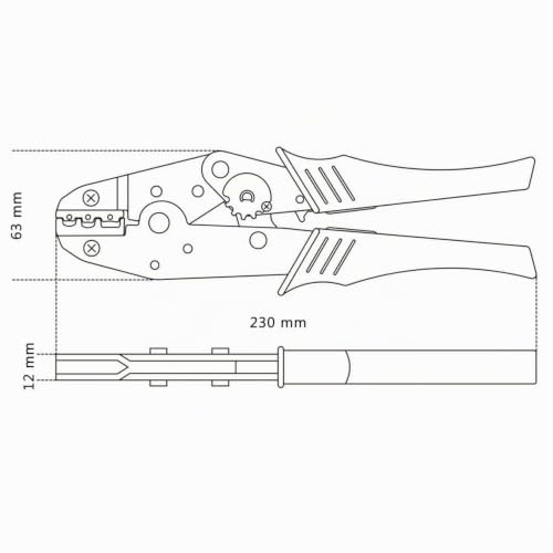 beta-1608-pinza-crimpatrice-per-capicorda-preisolati-con-regolatore-di-pressione image 7