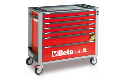 beta-c24saxl-7-r-carrello-cassettiera-porta-attrezzi-xl-con-7-cassetti-guide-tel image 2