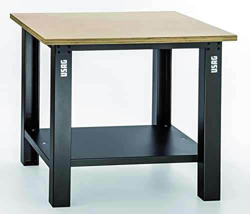 usag-506-bl-banco-da-lavoro-con-piano-in-legno-multistrato-40-mm-struttura-in-ac image 2