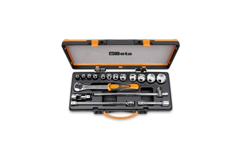 beta-920a-c12x-set-12-chiavi-a-bussola-esagonali-con-5-accessori-in-cassetta-di- image 1