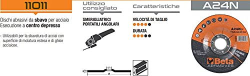 beta-11011-125x6-5-dischi-abrasivi-da-sbavo-per-acciaio-a-centro-depresso-set-10 image 8