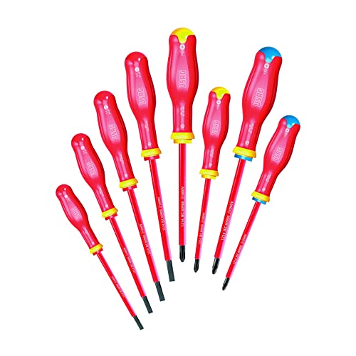 usag-u00910103-serie-giraviti-isolati-1000v-6-pezzi-rosso-set-cacciaviti-elettri image 7