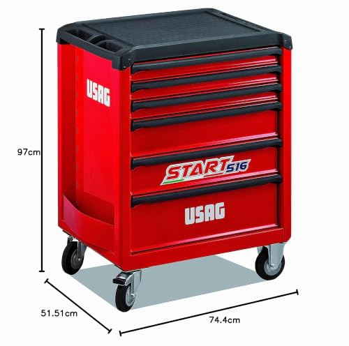 usag-516-sp6v-carrello-portastrumenti-start-6-a-6-cassetti-con-piano-di-lavoro-a image 7