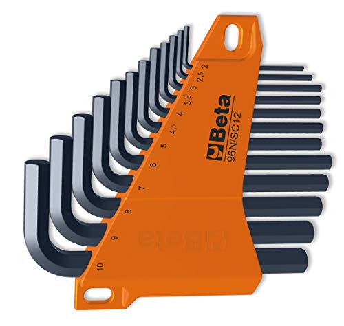 beta-96n-sc12-set-12-chiavi-a-brugola-piegate-professionali-brunite-1-5-10-mm-co image 2