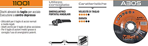 beta-11001-125x3-2-set-10-dischi-abrasivi-da-taglio-per-acciaio-centro-depresso- image 8