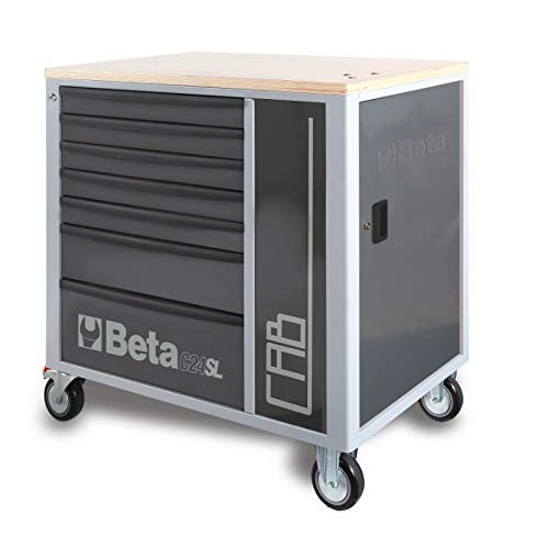 beta-c24sl-cab-g-cassettiera-portautensili-da-officina-con-7-cassetti-e-armadiet image 5