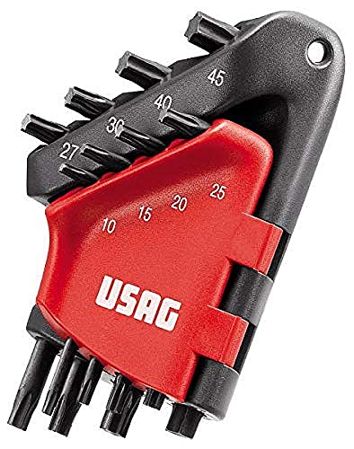 usag-280-stx-8c-set-8-chiavi-maschio-torx-acciaio-professionale image 2