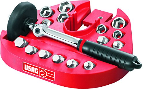 usag-263-s16-kit-per-tappi-olio-16-pezzi-con-bussole-magnetiche-e-leva-snodata-3 image 6