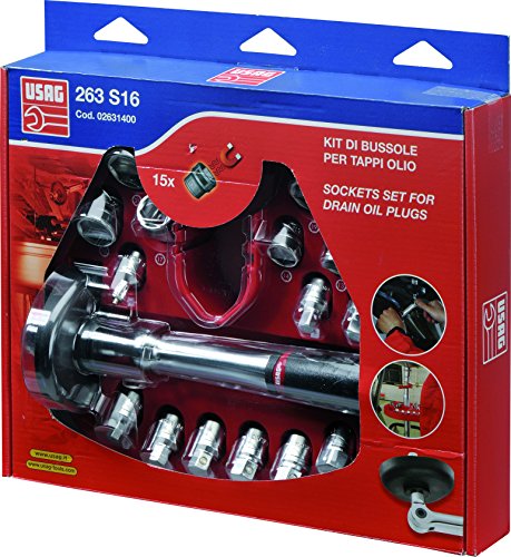 usag-263-s16-kit-per-tappi-olio-16-pezzi-con-bussole-magnetiche-e-leva-snodata-3 image 7