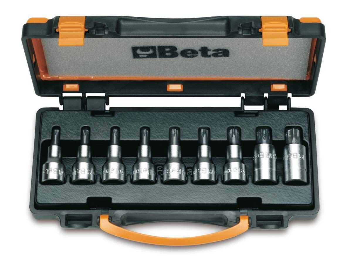 beta-920tx-c9-set-9-bussole-torx-maschio-1-2-cromate-con-inserti-bruniti-in-cass image 1