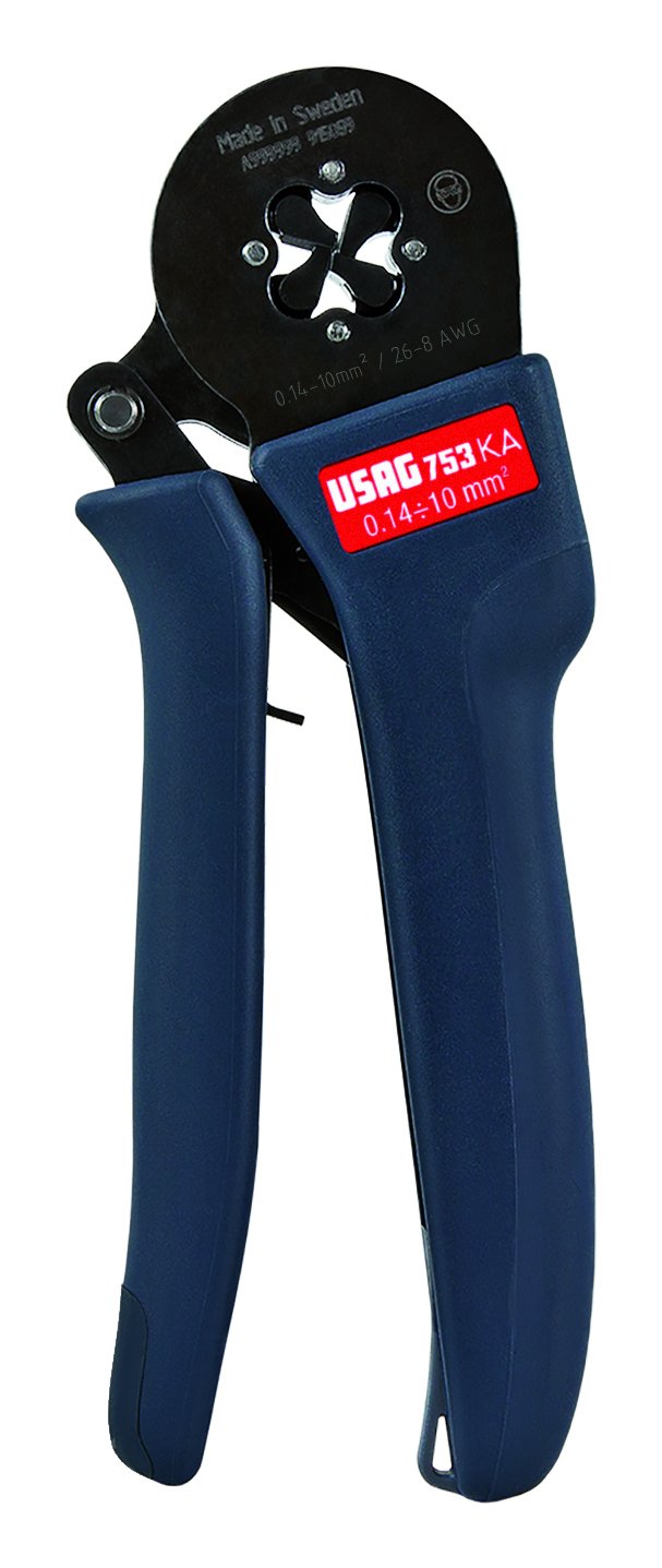 usag-751-pinza-per-crimpare-capicorda-preisolati-con-sistema-a-cremagliera-e-ria image 3