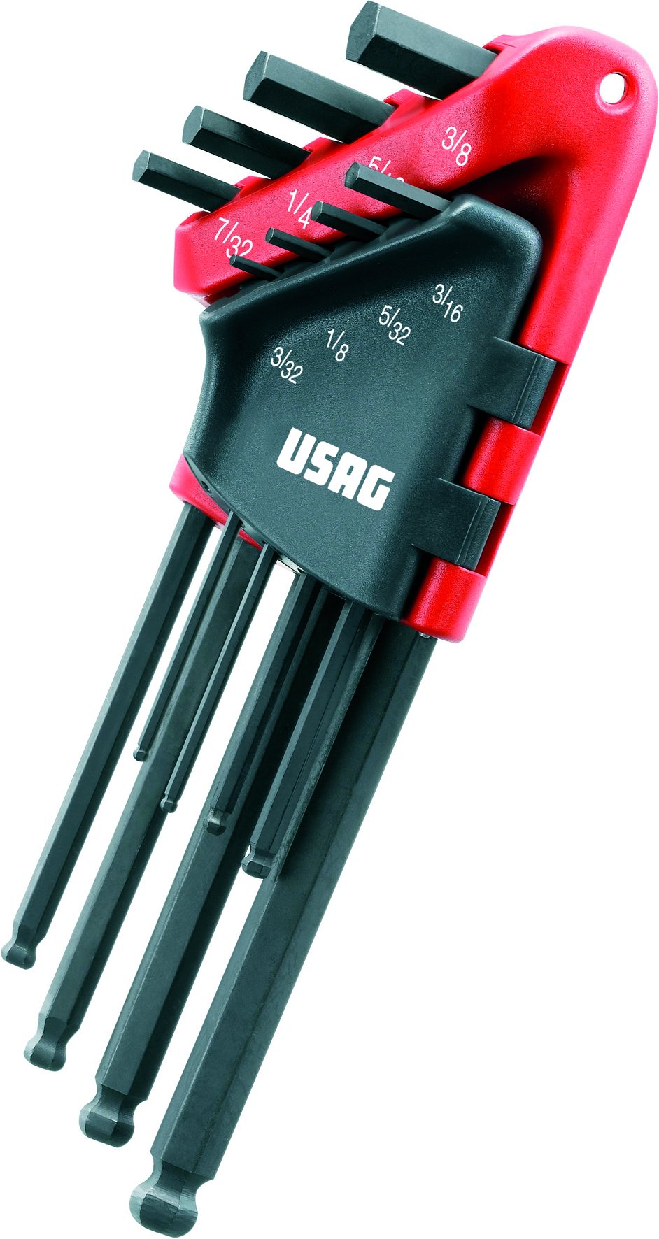 usag-280-lts-s9-set-di-9-chiavi-a-brugola-maschio-esagonali-lunghe-con-testa-sfe image 5