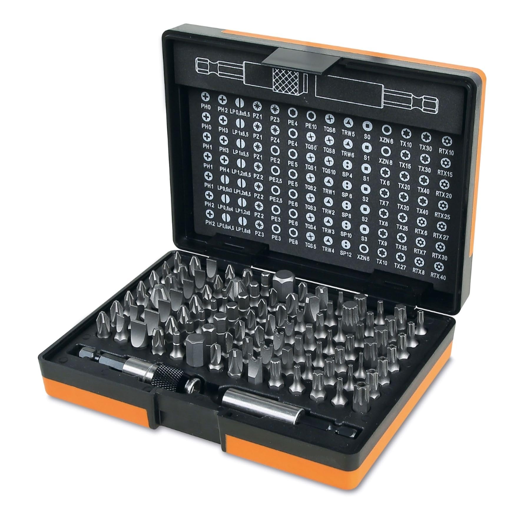 beta-861-c100-set-professionale-98-inserti-con-2-portainserti-attacco-esagonale- image 3