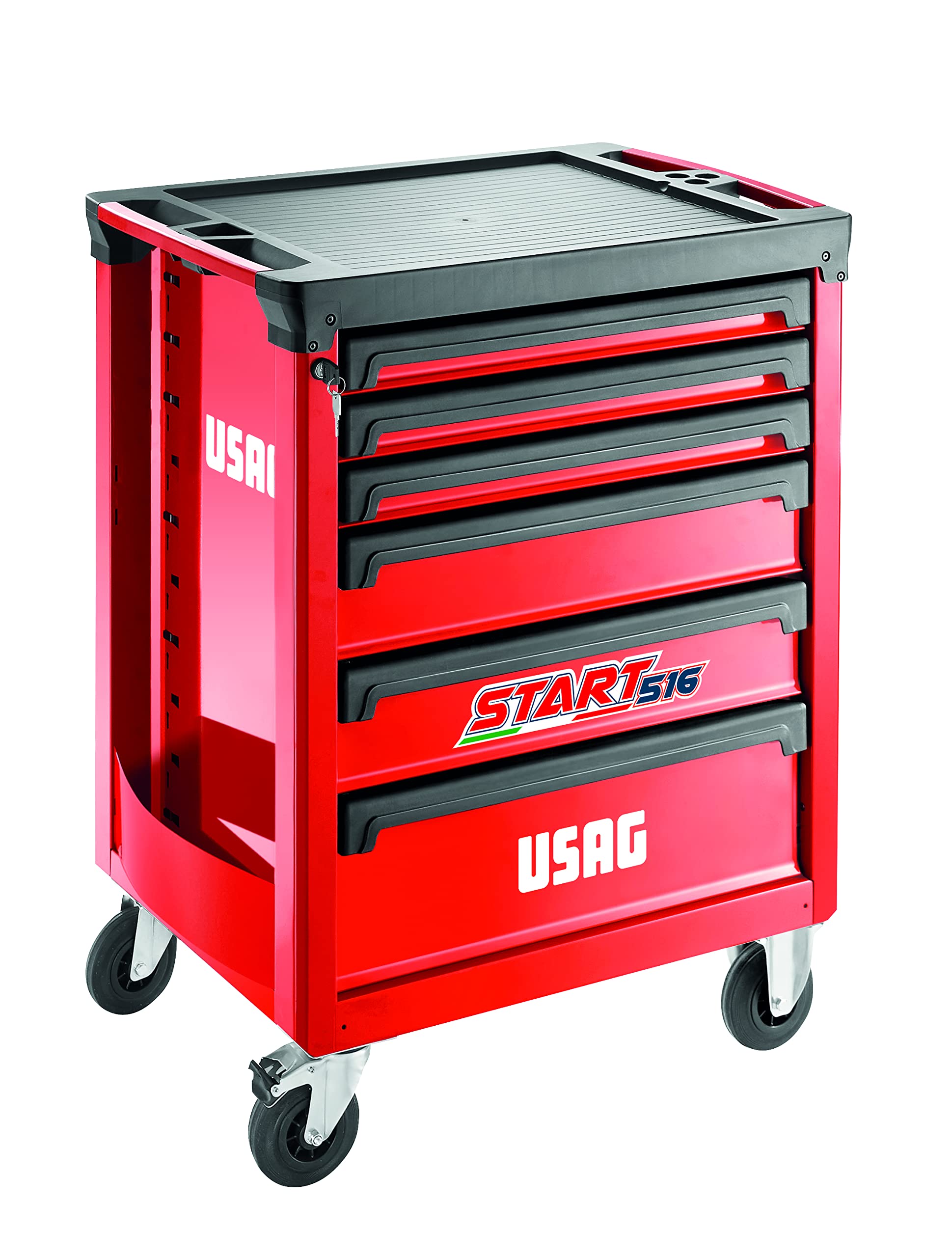 usag-516-st5v-carrello-porta-attrezzi-start-con-5-cassetti-vuoto-piano-abs-antic image 7