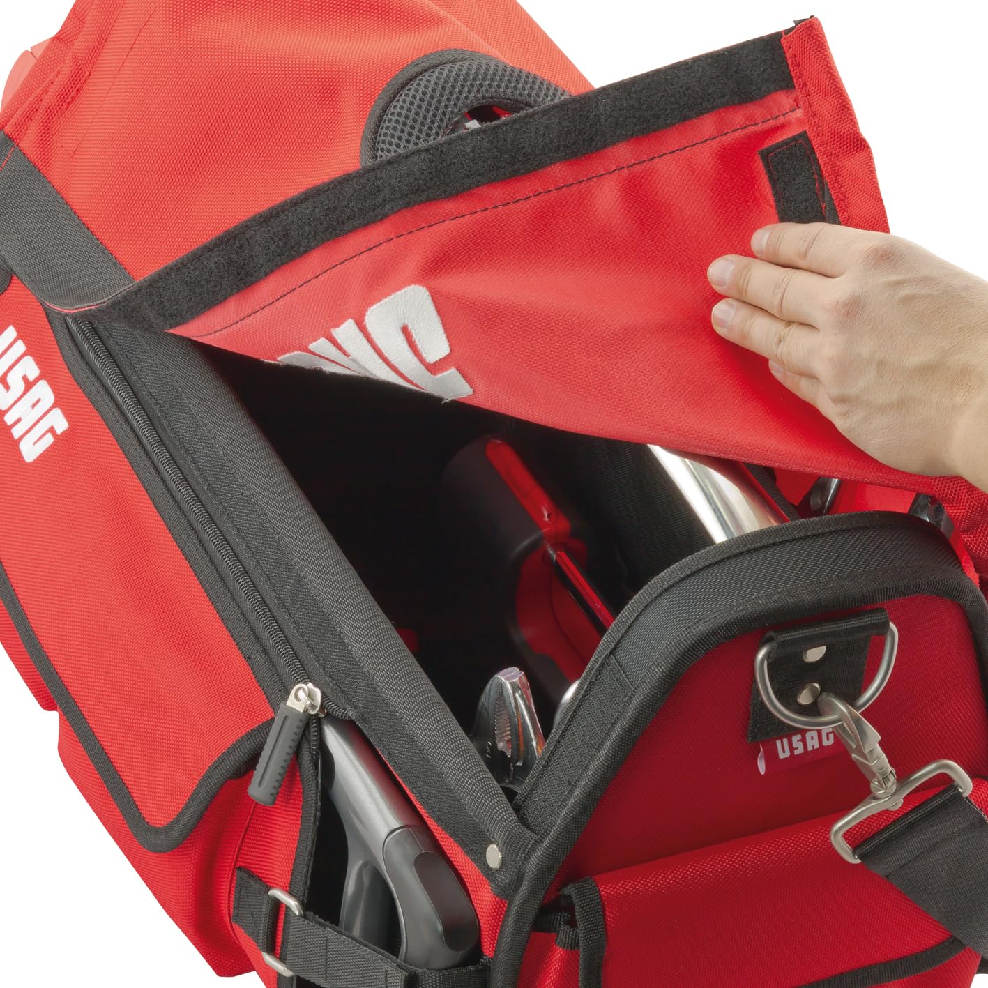 usag-007-v-borsa-professionale-porta-utensili-vuota-con-base-rigida-e-maniglione image 3