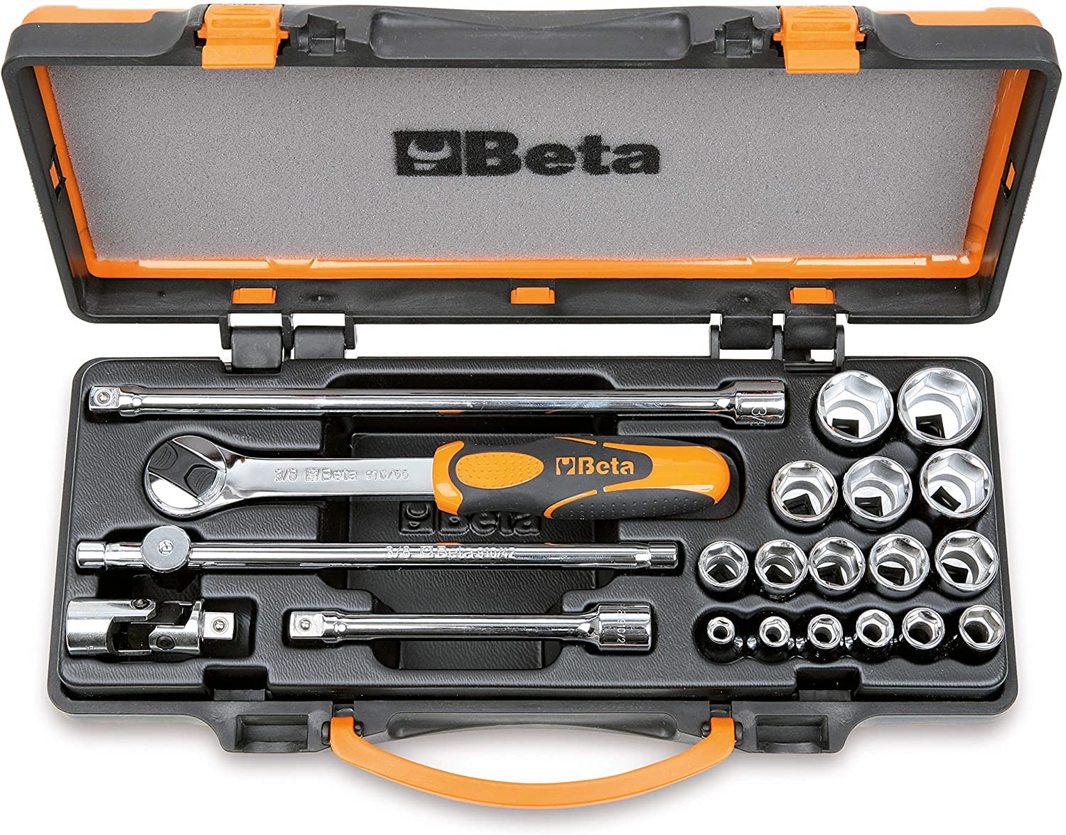 beta-910a-c16-assortimento-16-chiavi-a-bussola-esagonali-e-5-accessori-21-pezzi- image 1