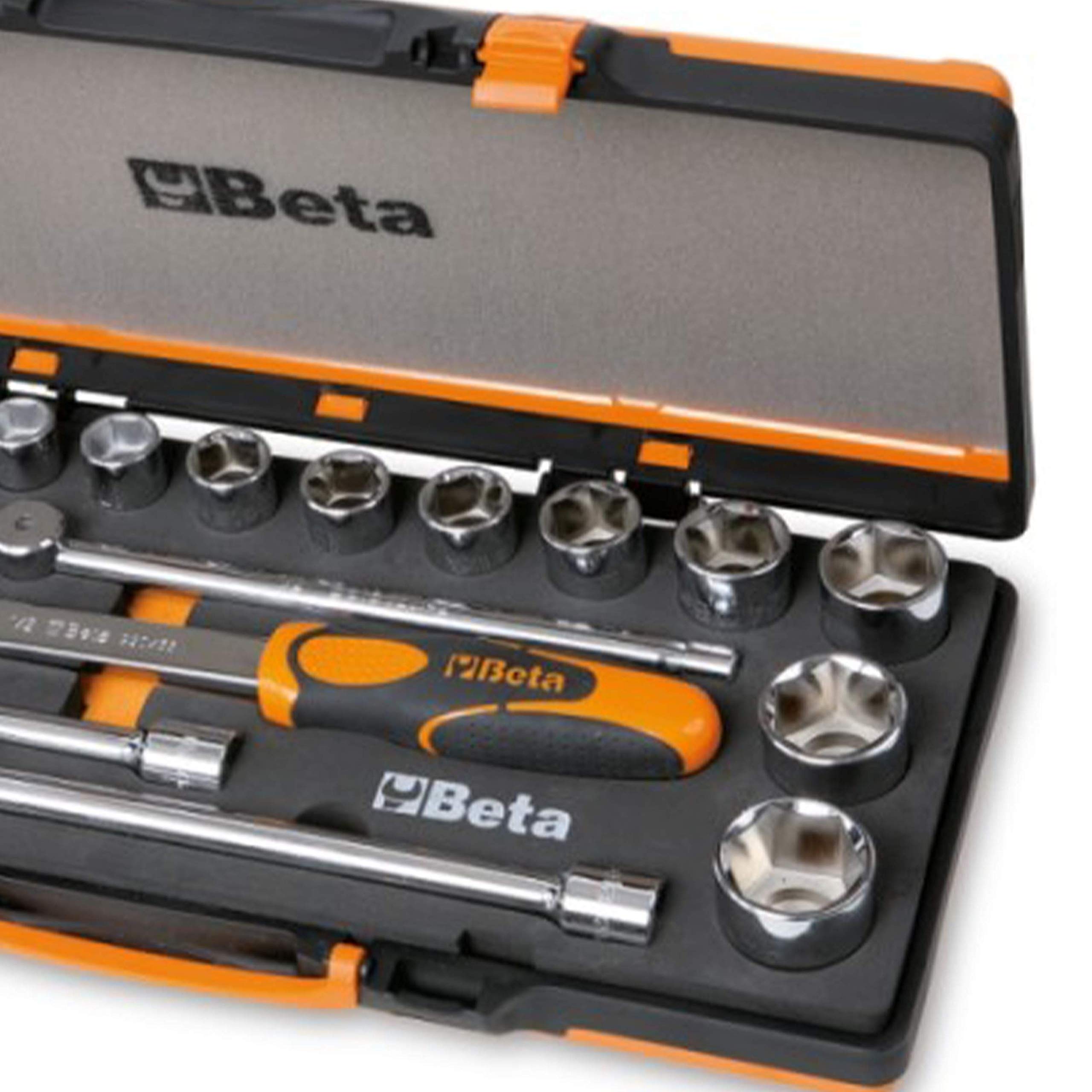 beta-920a-c17m-set-17-chiavi-a-bussola-1-2-con-cricchetto-prolunghe-e-snodo-in-c image 3