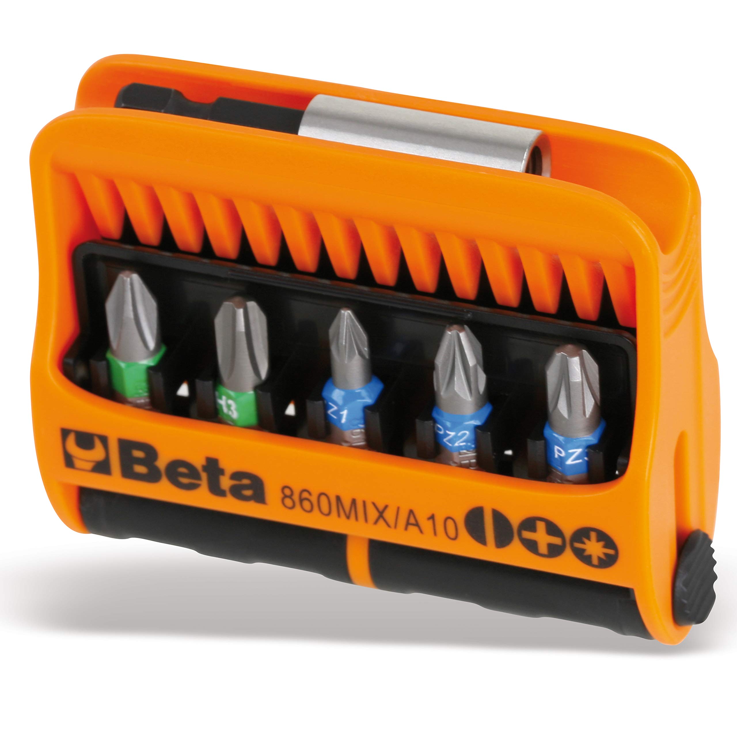 beta-860mix-a10-set-10-inserti-per-avvitatori-con-portainserti-magnetico-in-astu image 1