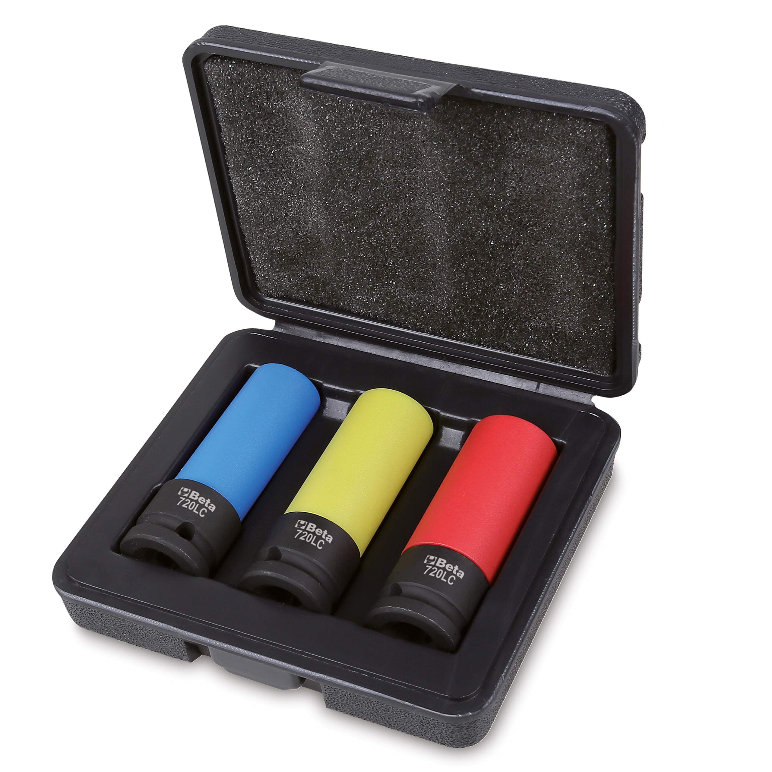 beta-720lc-c3-set-3-bussole-impact-per-dadi-ruota-con-inserti-polimerici-colorat image 1