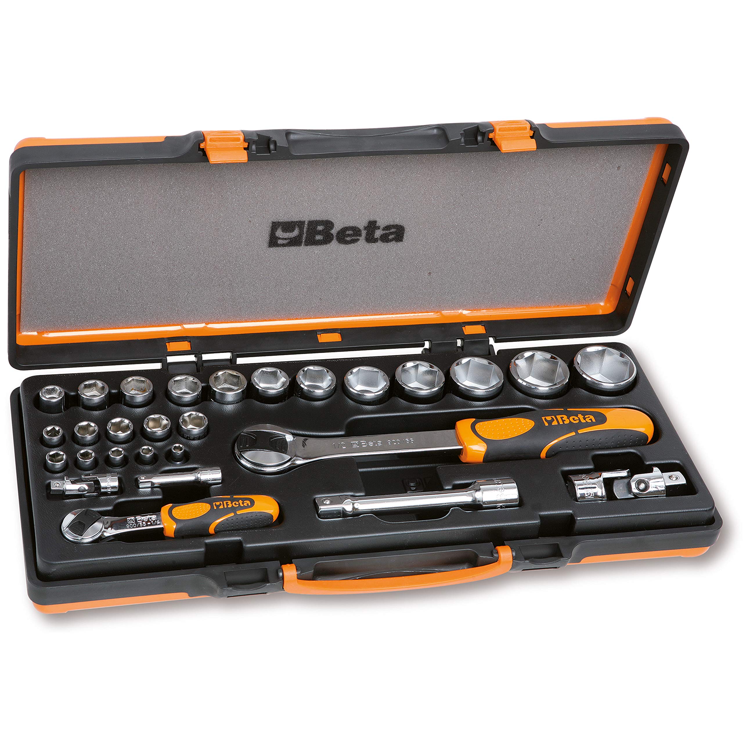 beta-902a-c22-assortimento-22-chiavi-a-bussola-esagonali-1-4-da-5-a-13-mm-e-6-ac image 1