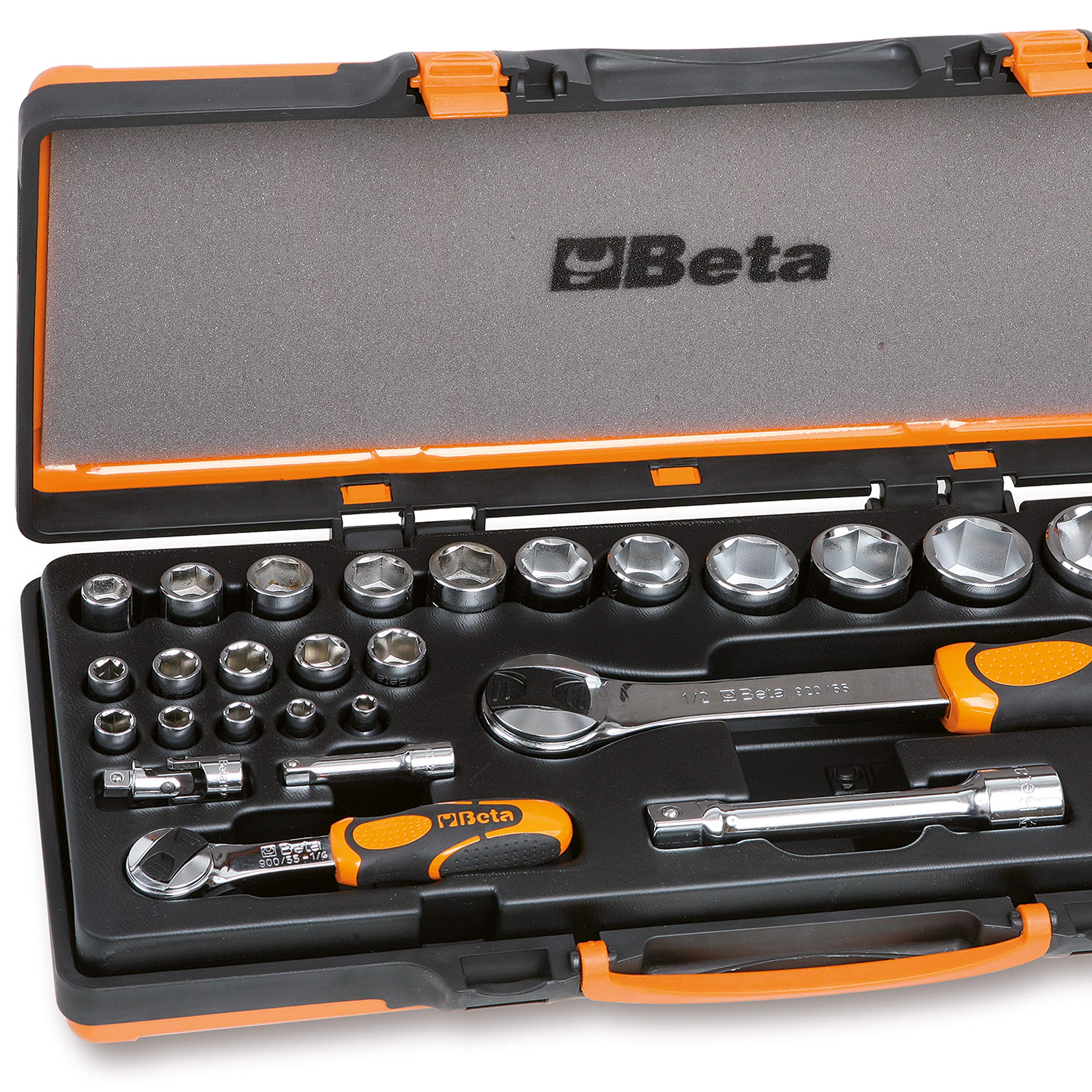 beta-902a-c22-assortimento-22-chiavi-a-bussola-esagonali-1-4-da-5-a-13-mm-e-6-ac image 2