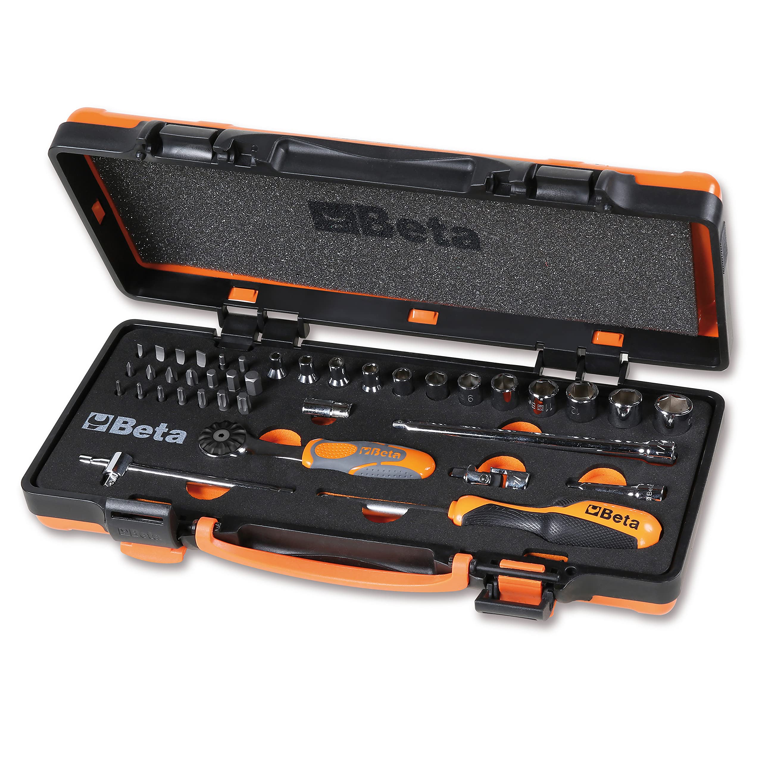 beta-900-c12mz-set-39-pezzi-chiavi-a-bussola-1-4-con-cricchetto-72-denti-12-buss image 1
