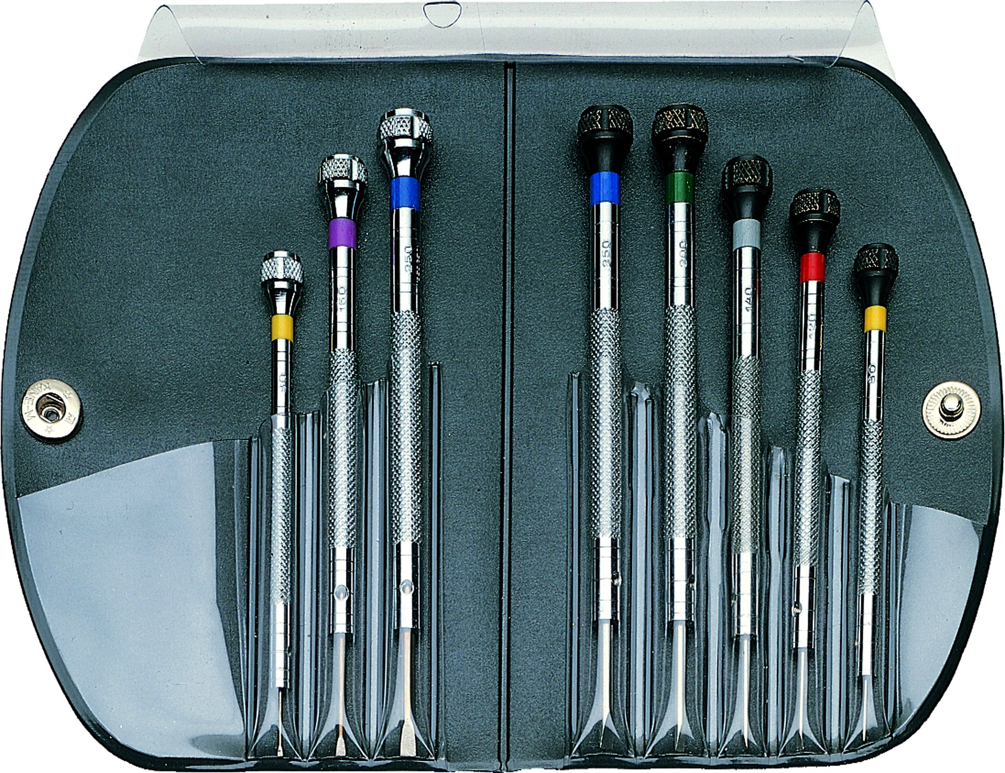 usag-342-se8-set-di-8-cacciaviti-di-precisione-intaglio-e-phillips-per-elettroni image 1